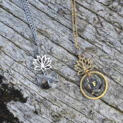 Collier en crin de cheval et poils d'animaux de compagnie, chats, chiens etc Qualité acier et argent
