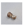 Perle de crin style Pandora en forme de coeur
