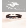 Bracelet en crins personnalisé avec le nom de votre cheval