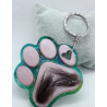 Porte-clés PATTE ou COEUR