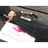 Bracelet en crins personnalisé avec le nom de votre cheval
