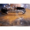 Bracelet en crins personnalisé avec le nom de votre cheval