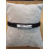 Bracelet en crins personnalisé avec le nom de votre cheval