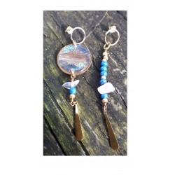 Boucle d'oreille dépareillées NAYA