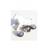 Perle de crin style Pandora en forme de coeur
