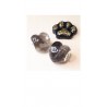 Perle de crin style Pandora en forme de coeur