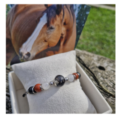 Création de bijoux en crin de cheval sur mesure qualité ACIER et ARGENT